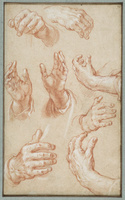 KT 2021 097
          <br/>
          Studies van handen
          <br/>
          <em>Bloemaert, Abraham (1566-1651)</em>